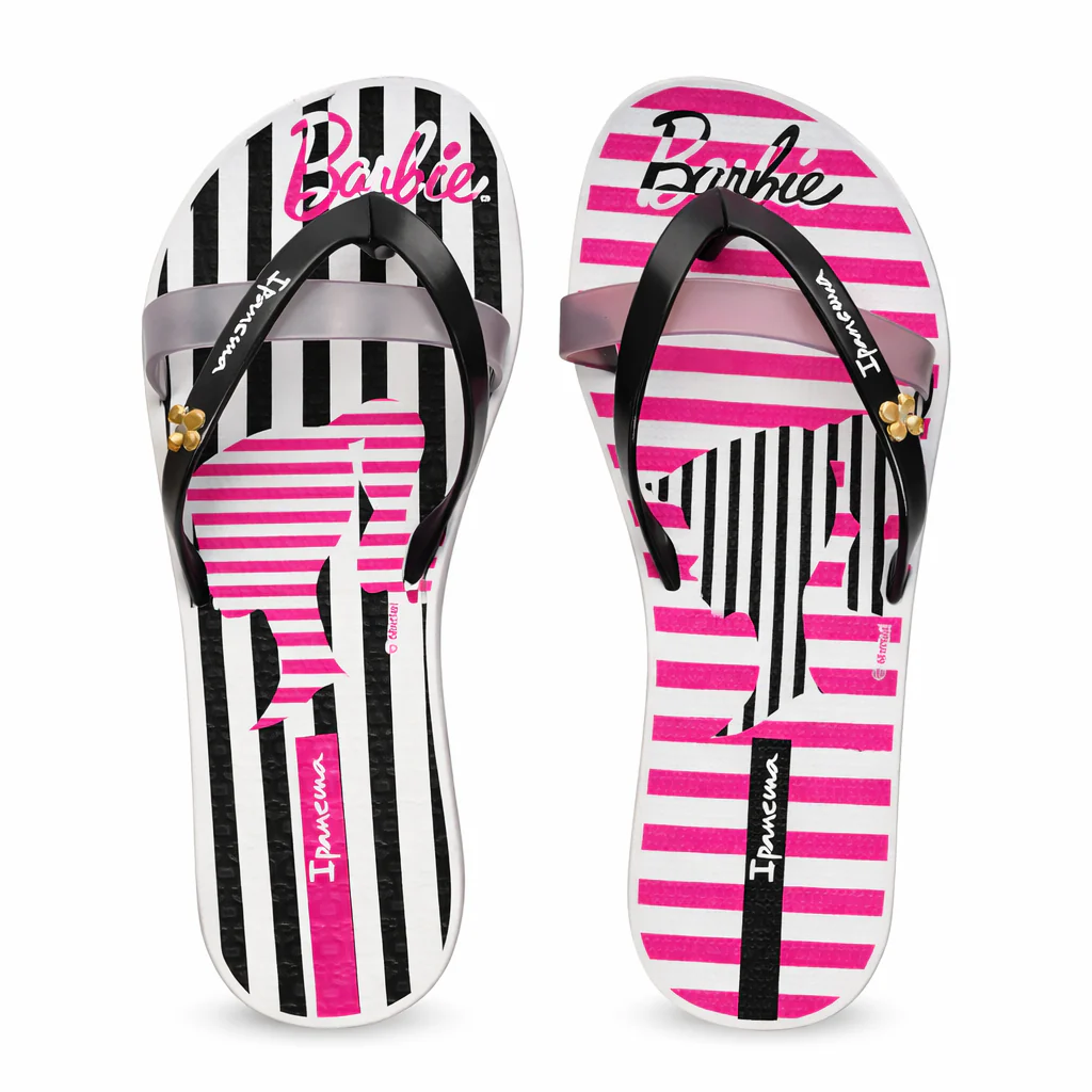 Sandalia Mujer Blanco/Negro Barbie Ipanema